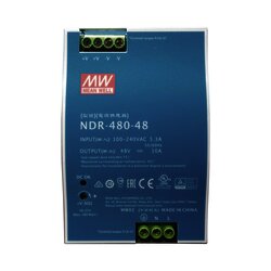 Fuente de Poder Riel Din 48V 480W
