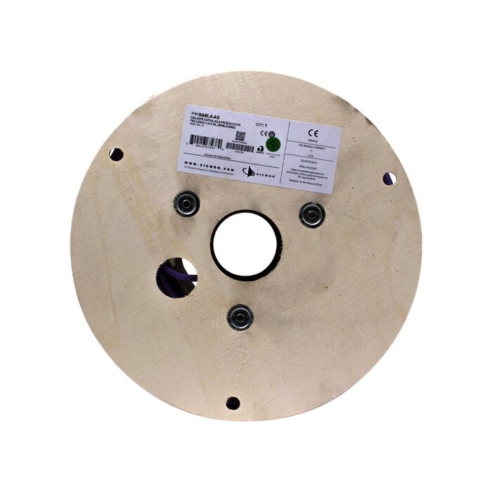 Bobina de Cable Blindado F/UTP de 4 Pares, Z-MAX, Cat6A, Soporte de Aplicaciones 10GBase-T, LS0H (Libre de Gases Toxicos), Color Violeta, 305m