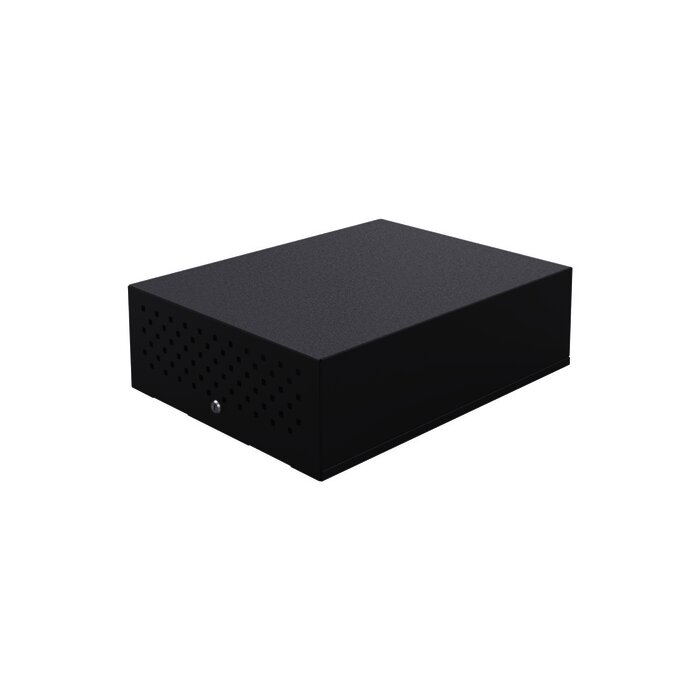 Gabinete de Seguridad de Escritorio para DVR/NVR de Dimensión Máxima: 440 x 177 x 462 mm. (Ancho x Alto x Prof.)