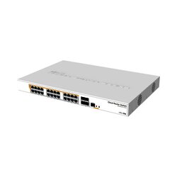 Cloud Router Switch Administrable L3, 24 puertos GIGABIT c/PoE Pasivo Y 802.3AF/AT