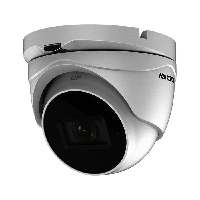 Eyeball TURBOHD 4K (8 Megapixel) / Lente Mot. 2.7 a 13.5 mm / IR EXIR 60 mts / Exterior IP67 / dWDR / TVI-AHD-CVI-CVBS / 9 a 15 VCD