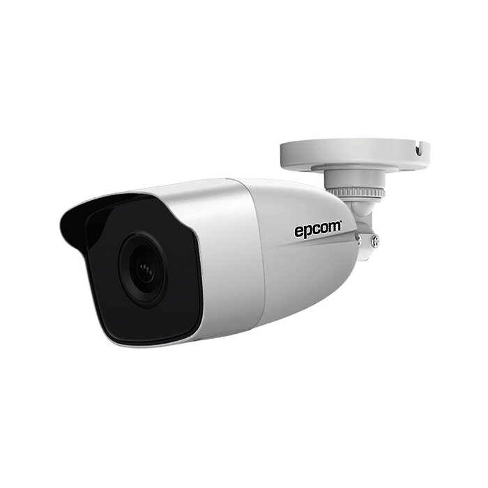 Bala TURBOHD 1080p / METÁLICA / Gran Angular 103° / Lente 2.8 mm / IR EXIR 40 mts / Exterior IP66 / TVI-AHD-CVI-CVBS