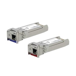 UFiber Módulo SFP+, transceptor MiniGibic MonoModo 10 Gbps, distancia 10 km, un conector LC