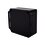 Gabinete Plástico Negro para Exterior (IP65) de 120 x 120 x 60 mm Cierre por Tornillos.