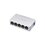Switch no administrable para escritorio de 5 puertos 10/100 Mbps