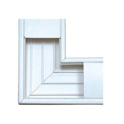 Sección en "L" color blanco de PVC auto extinguible, para canaleta TEK100 (5576-12100)