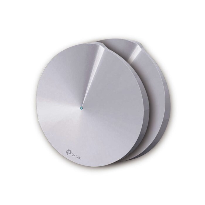 KIT de sistema inalámbrico Deco M5 mesh para hogar, doble banda AC, doble puerto Gigabit, 4 antenas internas con seguridad de HomeCare gratuito por 3 años