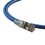 Patch Cord "Skinny" Cat6A Blindado S/FTP, 5ft, Diámetro Reducido 28 AWG, Color Azul