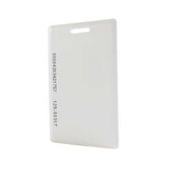 Tarjeta de proximidad estándar, perforada (gruesa), fabricada con el PVC más resistente de la industria