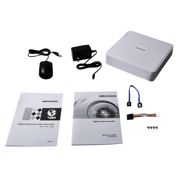 DVR 1080P lite / 4 Canales TURBOHD + 1 Canal IP / 1 Bahía de Disco Duro / H.264+ / 1 Canal de Audio / Salida de vídeo Full HD