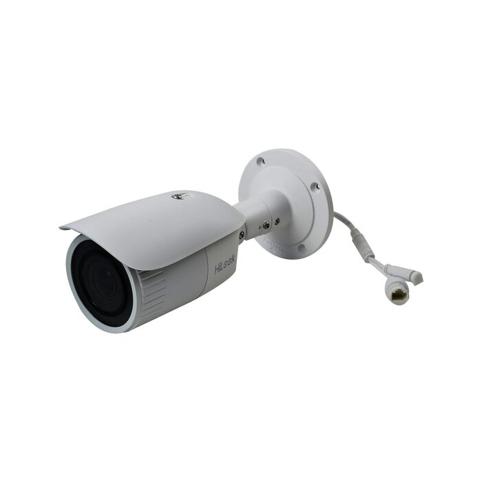 Bala IP 2 Megapixel / Lente Motorizado 2.8 - 8 mm / 20 mts IR EXIR / PoE / Exterior IP66 / dWDR / Micro SD / Micrófono Integrado