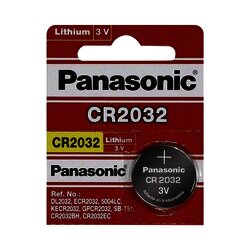 Batería de litio CR2032 de 3 V @ 225 mAh