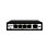 Switch PoE / 100 Metros PoE / 4 puertos 802.3af /at ( 60 W ) 10/100 Mbps + 1 puerto uplink
