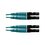 Jumper de Fibra Optica Multimodo 50/125 OM3, LC-LC Duplex, OFNR (Riser), Color Aqua, 3 Metros