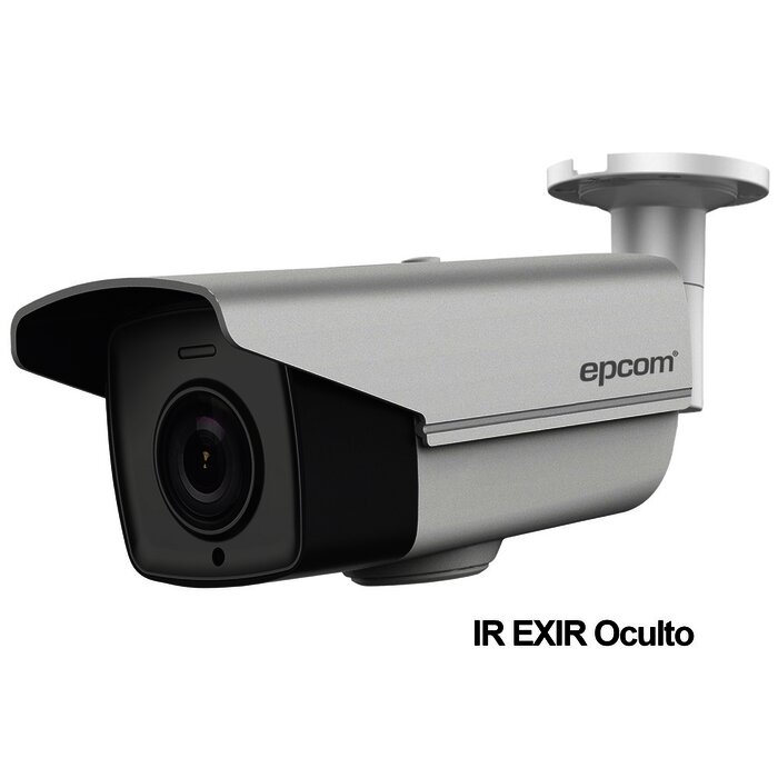 Bullet TURBOHD 1080p / Lente Mot. 5 a 50 mm / CLIMAS EXTREMOS / 110 mts IR EXIR / Exterior IP66 / WDR Real 120 dB / 12 VCD / 24 VCA