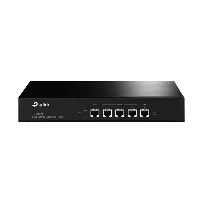 Router Balanceador de Carga Multi-Wan, 1 puerto LAN 10/100 Mbps, 1 puerto WAN 10/100 Mbps, 3 puertos Auto configurables LAN/WAN, Sesiones Concurrentes 30,000 para Negocios Pequeños y Medianos