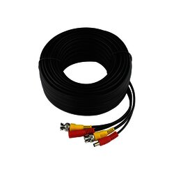 Cable Coaxial armado con conector BNC y Alimentación, longitud de 50 m, Optimizado para HD ( TurboHD, HD-SDI, AHD )