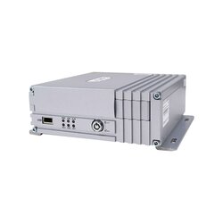 Vídeo Grabador Móvil AHD, incluye módulos de 3G, GPS y WIFI. Soporta 4 canales hasta 2MP, sistema de almacenamiento mediante HDD de 2.5"