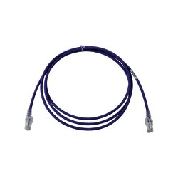 Patch Cord MC6 Modular Cat6 UTP, CM/LS0H, 7ft, Color Violeta, Versión Bulk (Sin Empaque Individual)