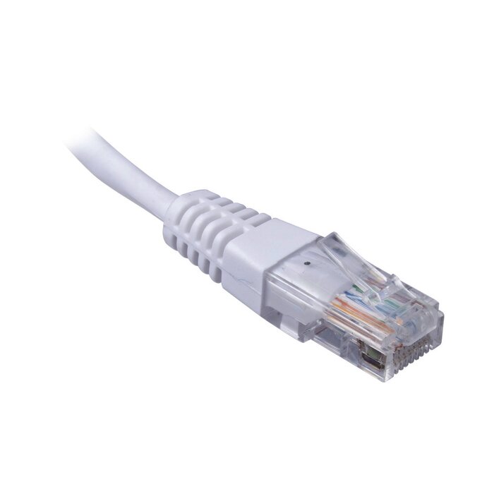 Cable de Parcheo UTP Cat5e - 30 metros - Blanco
