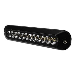 Luz perimetral , 12 LEDs Ultra Brillantes, color Rojo / Claro