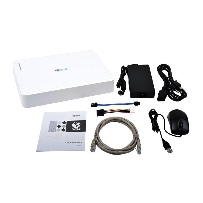 NVR 4 Megapixel / 8 Canales IP / 8 Puertos PoE+ / 1 Bahía de Disco Duro / Salida en Full HD