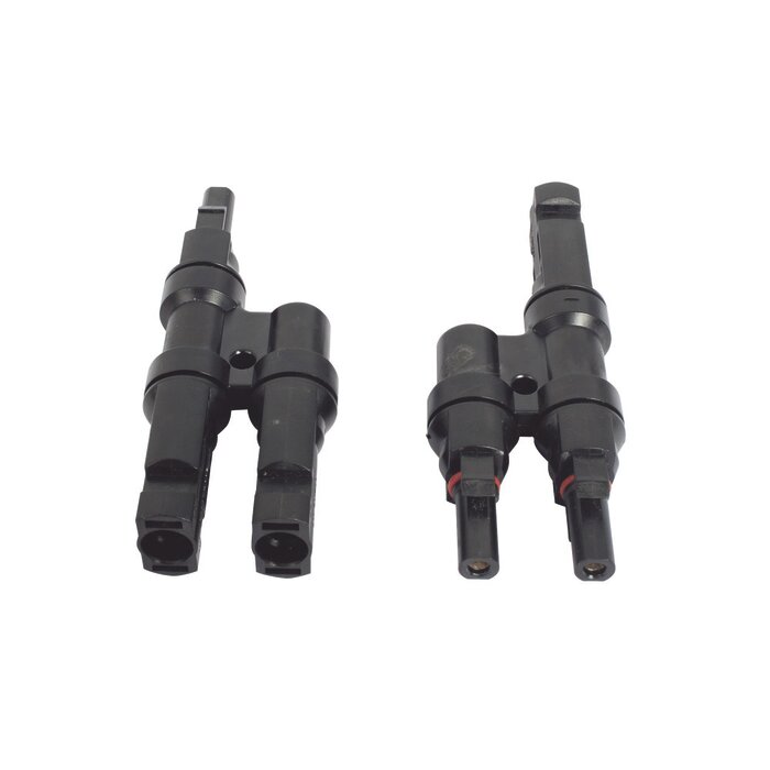 Conector MC-4 Doble para Módulos Fotovoltaicos