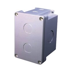 Caja Superficial a prueba de agua (IP67) con 2 salidas para Aplicaciones Industriales