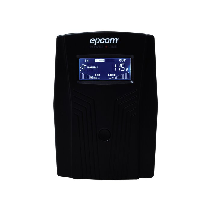 UPS de 850VA/510W / Topología Línea Interactiva / Entrada y Salida 120 Vca / Regulador de Voltaje AVR 80-150 Vca / Clavija NEMA 5-15P / 6 Tomas NEMA 5-15R