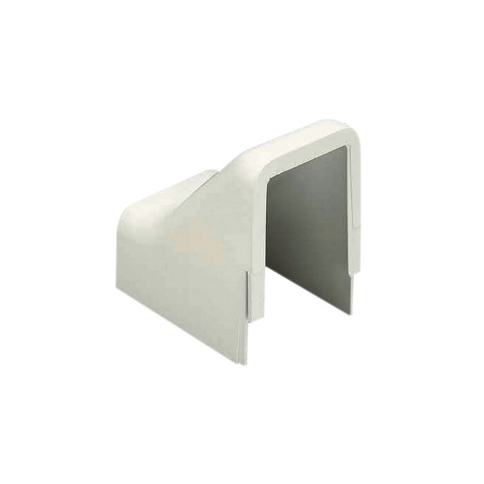 Conexión para techo falso/entrada, para uso con canaleta LD5, material ABS, Color Blanco Mate