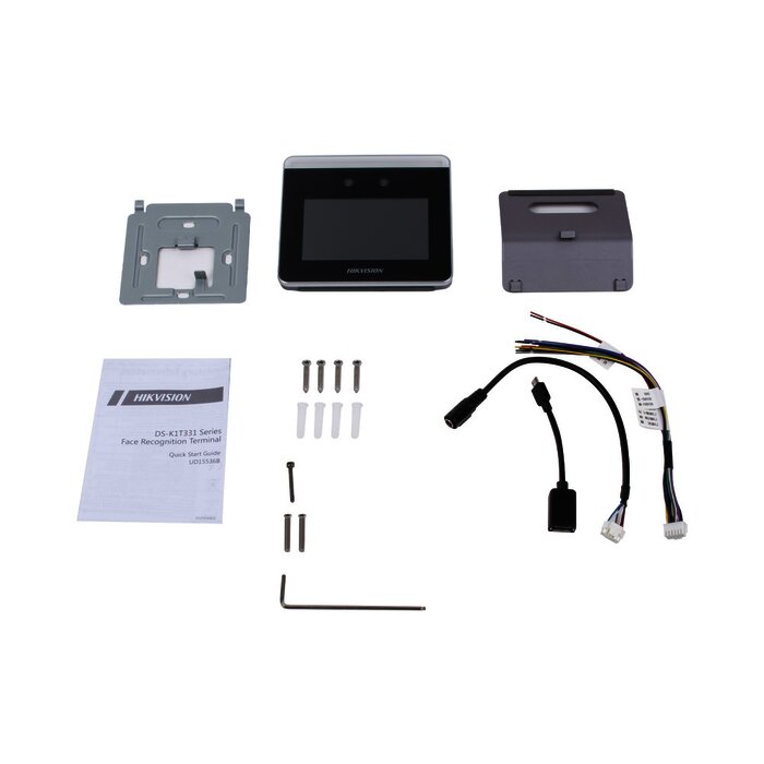 Terminal WIFI de Reconocimiento Facial ULTRA RÁPIDO y lectura de CÓDIGOS QR / Asistencia + Control de Acceso / Soporta APP de Hik-Connect (P2P) / Hasta 1.5 Mts de Reconocimiento Incluso en Movimiento