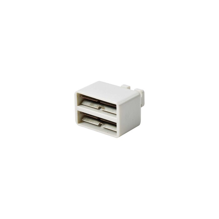 Clip de Puente, Para Uso con Regletas S66 de Siemon, de 1 par, Color Blanco
