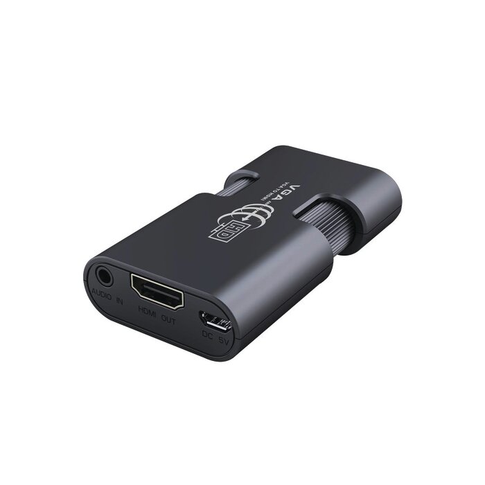 Convertidor MINI de VGA a HDMI, hasta 1920x1080 @ 60Hz
