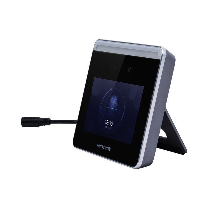 Terminal WIFI de Reconocimiento Facial ULTRA RÁPIDO y lectura de CÓDIGOS QR / Asistencia + Control de Acceso / Soporta APP de Hik-Connect (P2P) / Hasta 1.5 Mts de Reconocimiento Incluso en Movimiento