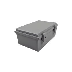 Gabinete Plástico para Exterior IP65 de 170 x 251 x 101 mm Cierre por Broche.
