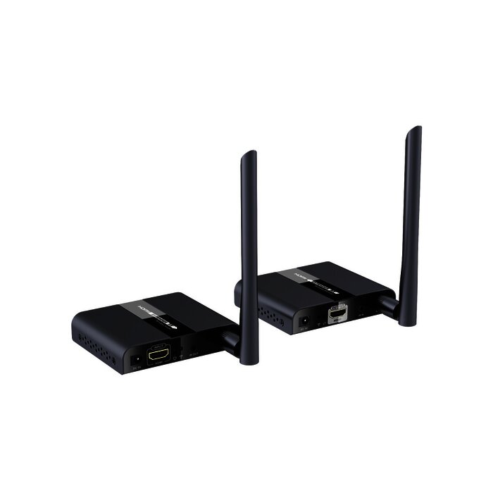 Kit extensor inalámbrico matricial HDMI para distancia de 50 metros, control IR,1080 p @ 50/60 Hz.