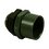 Conector de 1-1/4" para tuberia PVC conduit pesado