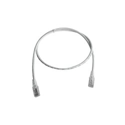 Patch Cord MC6 Modular Cat6 UTP, CM/LS0H, 3ft, Color Blanco