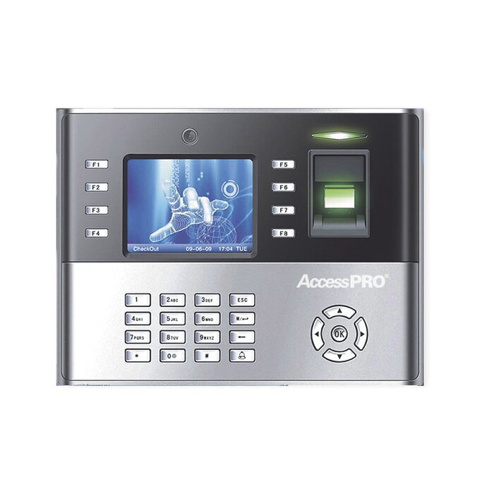 Reloj checador IP 10,000 huellas y 10,000 tarjetas / Toma foto de checada / Control de acceso