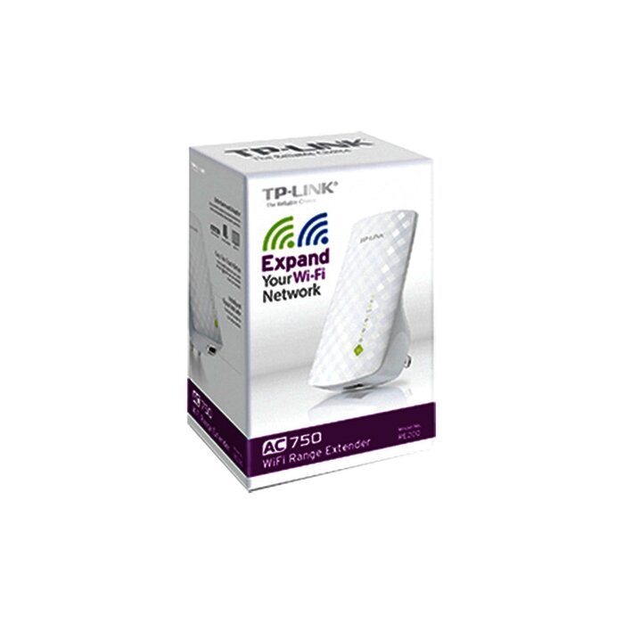 Repetidor / Extensor de Cobertura WiFi AC, 750 Mbps, doble banda 2.4 GHz y 5 GHz, con 1 puerto 10/100 Mbps