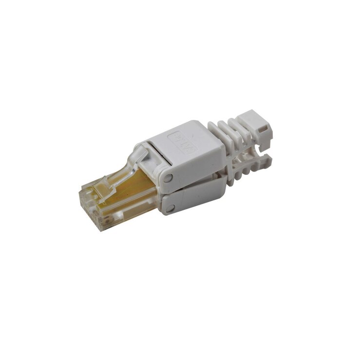 Nuevos Plugs de campo RJ45 para cable Cat5e SIN USO DE HERRAMIENTAS