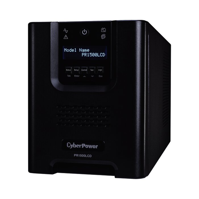 UPS de 1500 VA/1500 W, Topología Línea Interactiva, Entrada 120 Vca NEMA 5-15P, Onda Senoidal Pura, Mini Torre, Con 8 Tomas NEMA 5-15R