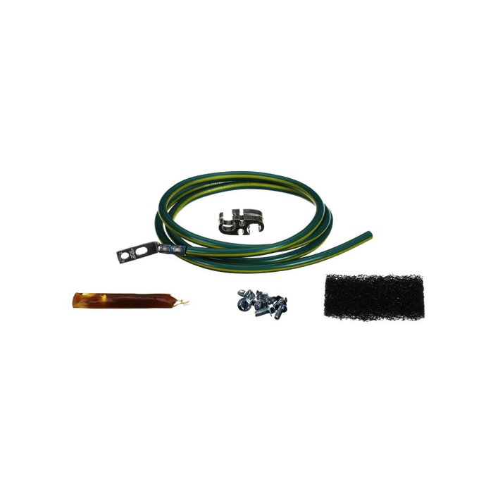 Kit de Jumper para Conexión de Gabinete o Rack de Telecomunicaciones a Barra de Tierra Física, 6 AWG, 1.52 m de Largo