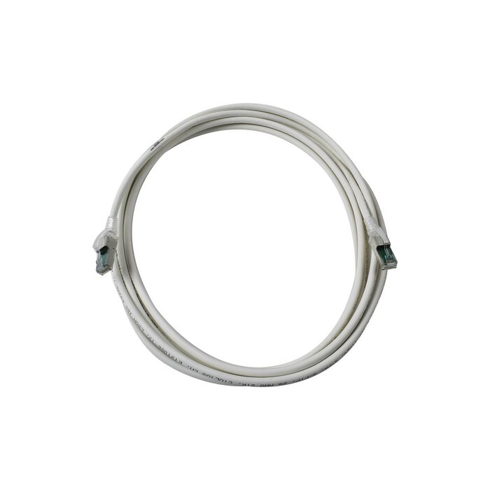 Patch Cord Z-MAX Cat6A S/FTP, CM/LS0H, 15ft, Color Blanco