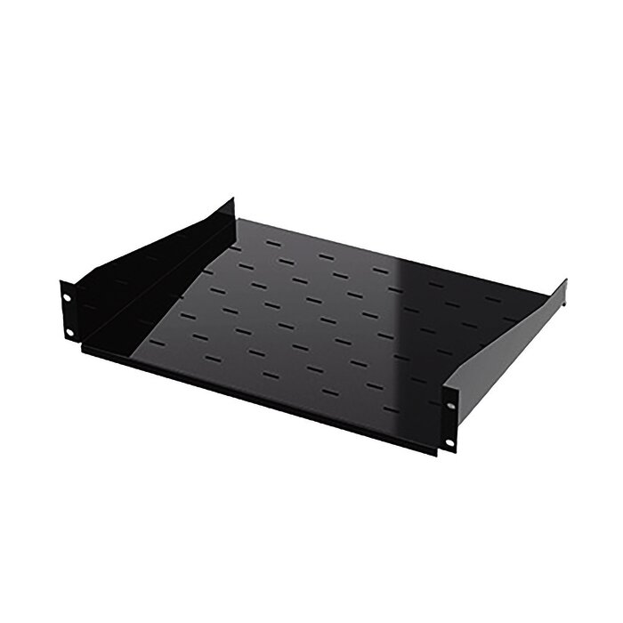 Charola para Rack de 19", 34 cm de Profundidad, 2U.