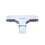 Sección en "T" color blanco de PVC auto extinguible, para canaletas TMK1735, TMK1735SD (5340-02001)
