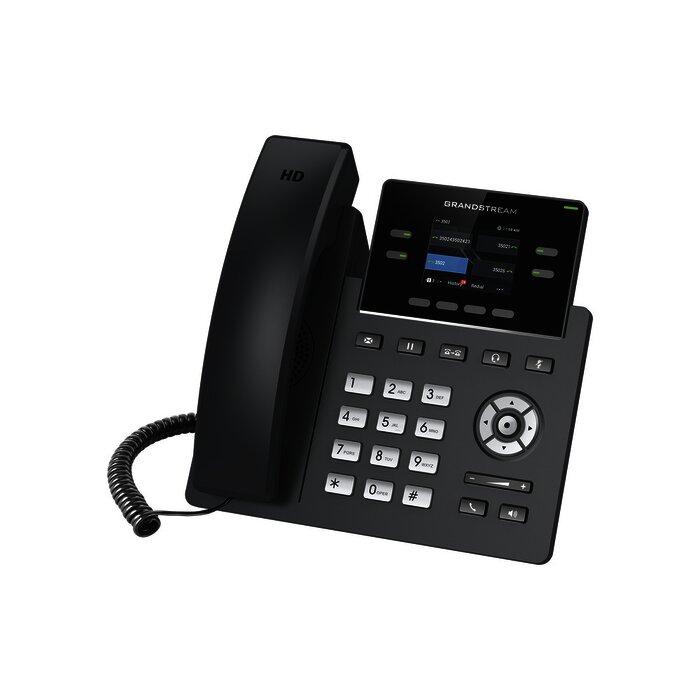 Teléfono IP de 2 líneas para alta demanda con Grado Operador