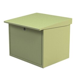 Gabinete para resguardo de baterías (hasta dos baterías PL110D12). Lámina Galvanizada.