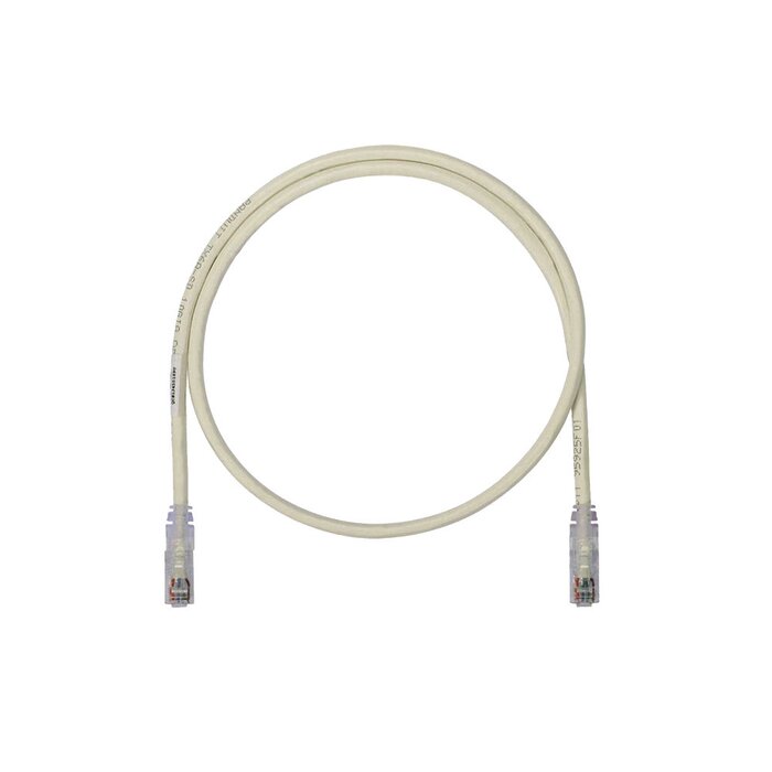Cable de Parcheo UTP, Cat6A, 26 AWG, CM, Color Blanco Mate, 3ft