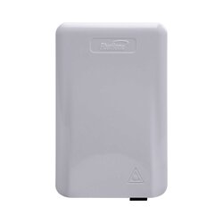 Caja Terminal de Fibra Óptica (Roseta) con 2 acopladores SC/APC, blanca